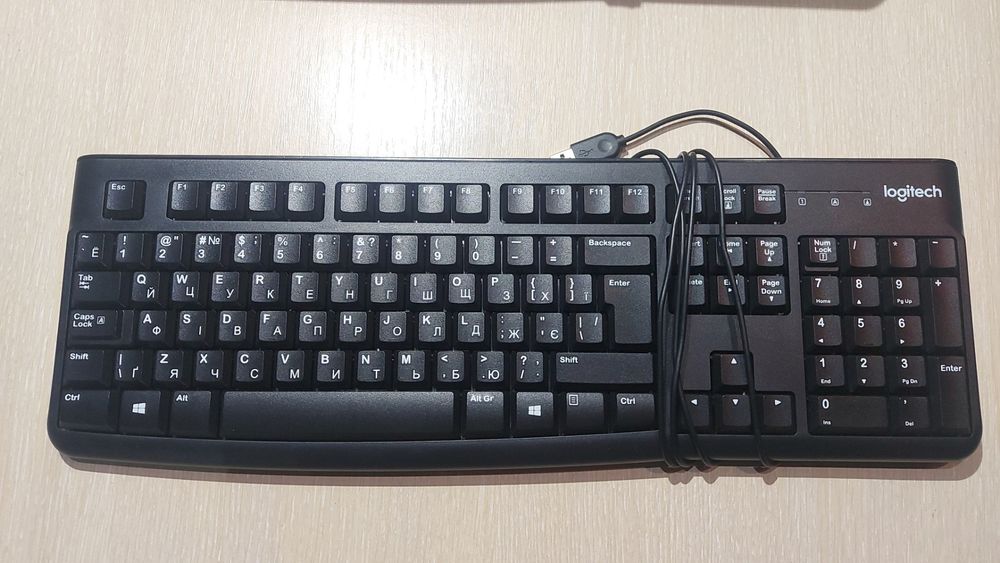 Клавіатури USB Logitech, Lenovo, Genius, Vinga, Rapoo, HP та інші, б/в