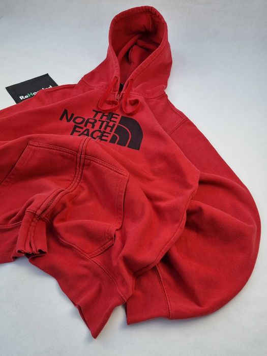 Czerwona zapinana bluza unisex The North Face Rozmiar M