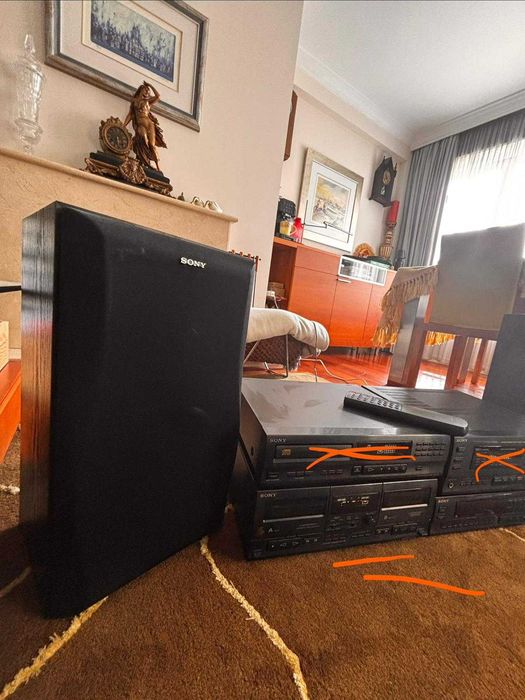 Sistema de Som Hi-Fi SONY