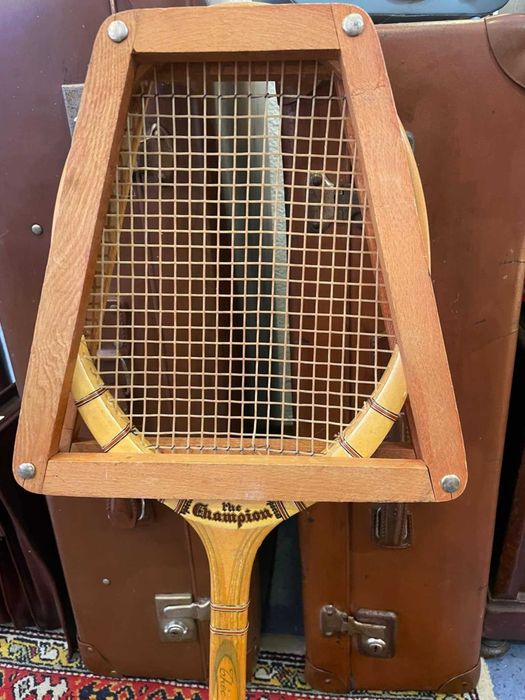 Raquete de ténis vintage - Cadre Souple