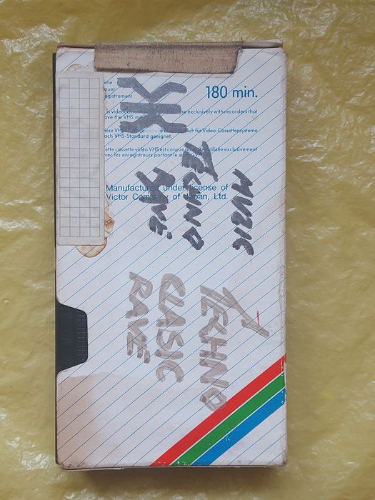 Kaseta VIDEO VHS stara