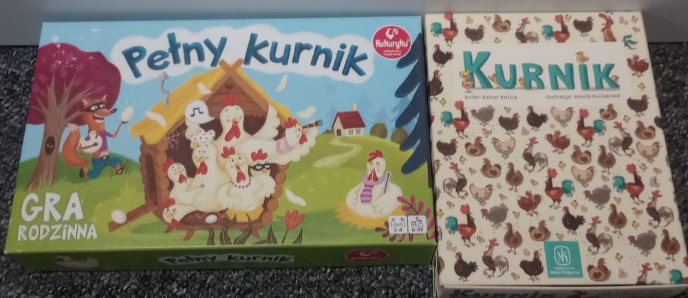 Kurnik i pełny kurnik (gry planszowe)