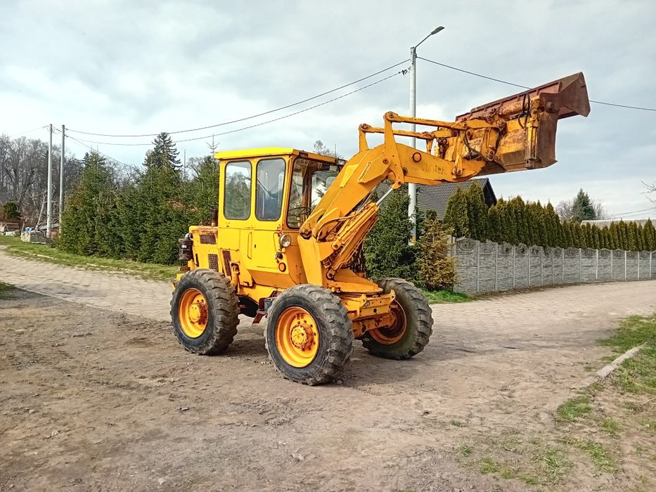 Ahlmann AS7 Ładowarka Fadroma Szczęka Widły Obrotowa Wieża 4X4 jcb