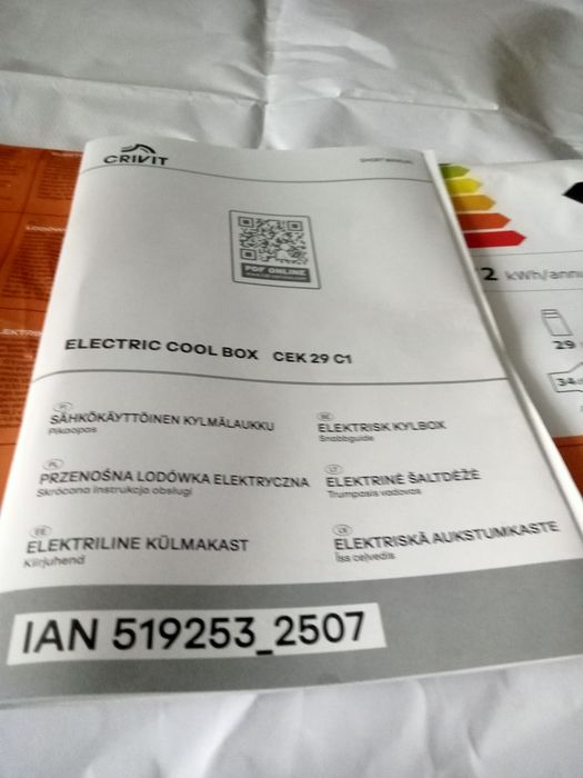 Lodówka przenośna elektryczna