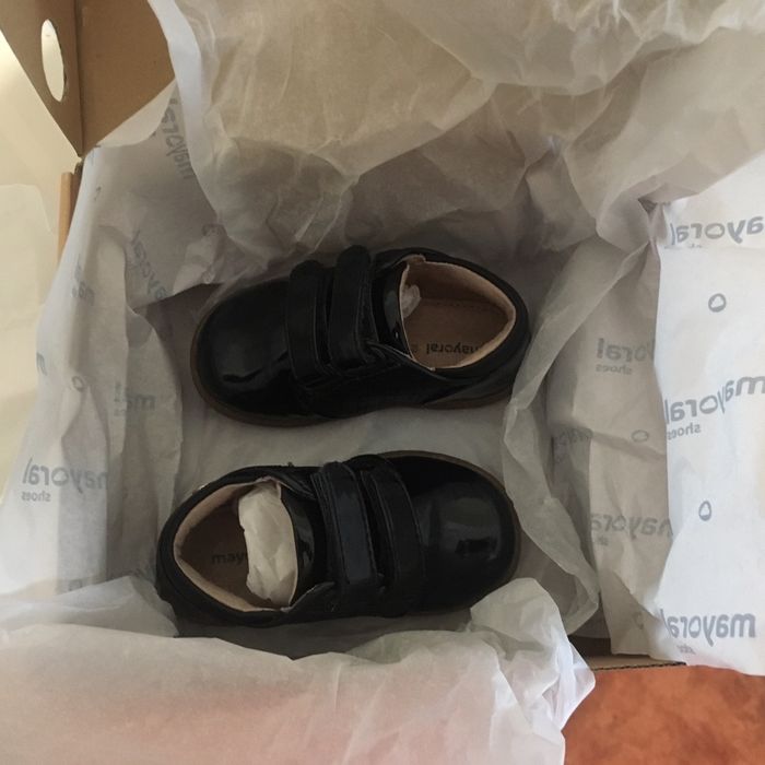 Botas Mayoral menina azul marinho, tamanho 19