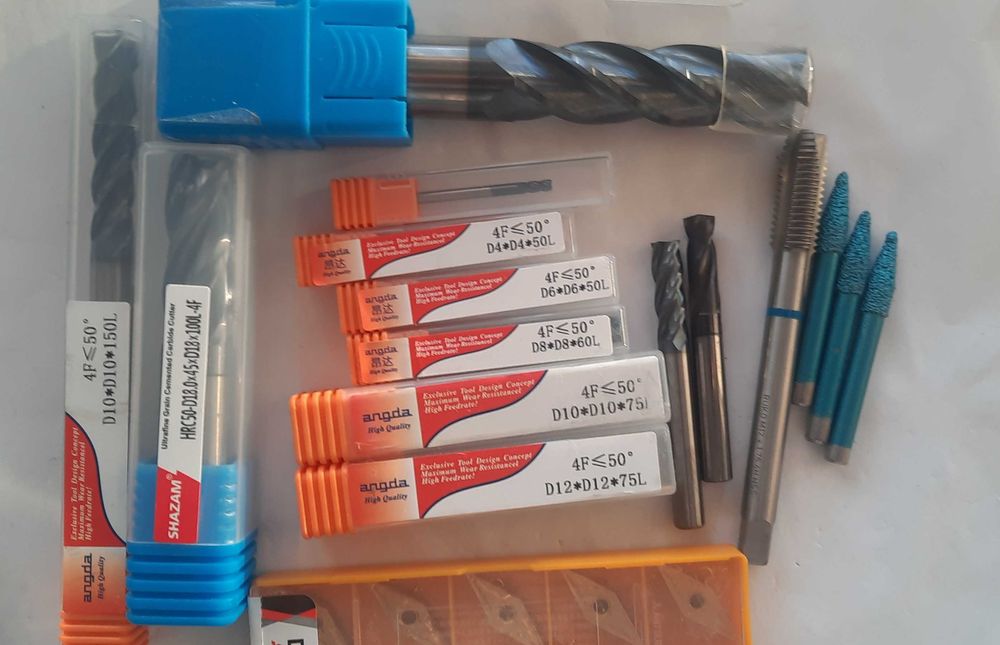 Фреза твердосплавная пальчиковая , концевая 20мм 7мм 12 10мм 8мм 3мм