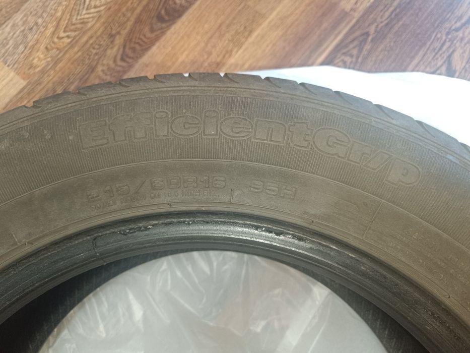 Літні шини Goodyear EfficientGrip 215/60 R16 95H (Germany, 2020)