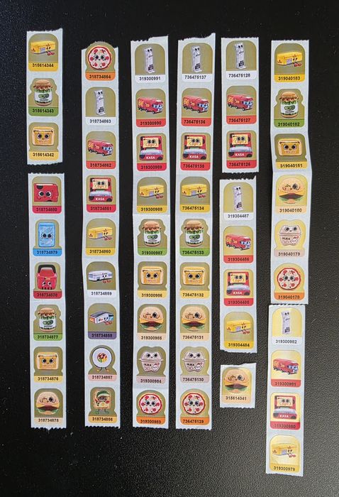 Naklejki na sztuki GANG BIEDRONIAKÓW Biedronka cena za 10 sztuk