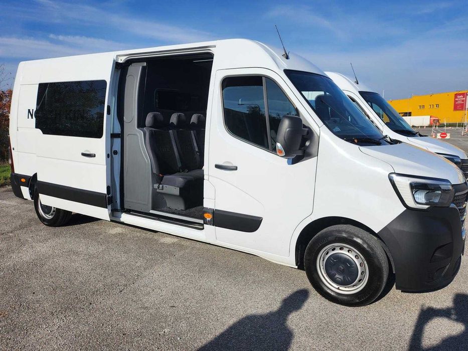 Wynajem busów Renault Trafic/Master - 7-9 osobowy, bogate wyposażenie!