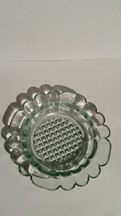 Блюдце Мальцов. Стеклянное. До 1900-1930 годов