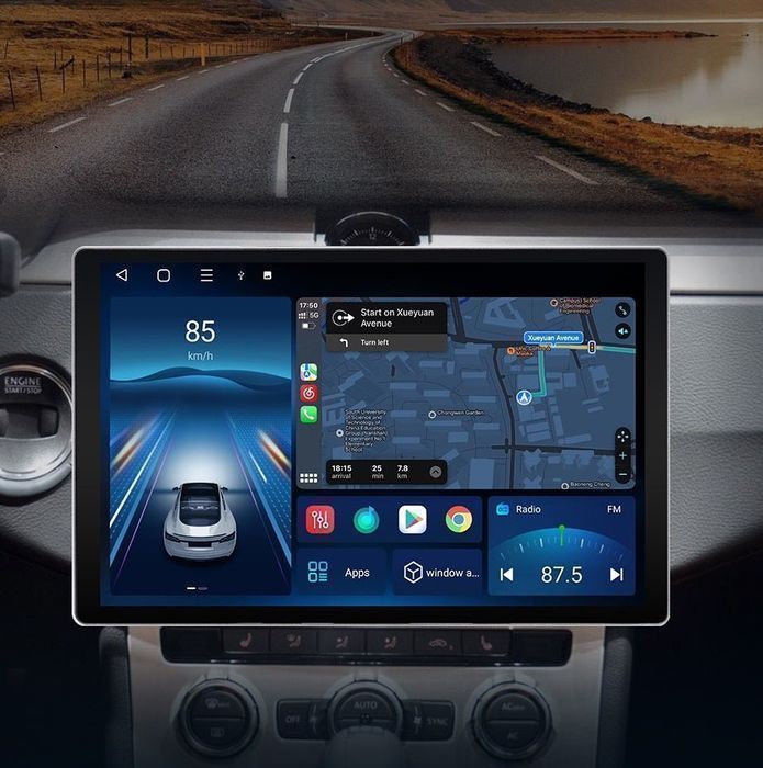 VW Passat B6 B7 CC – Radio Android 15 13.1" CarPlay Android Auto GPS Nawigacja Stacja Multimedialna WiFi Bluetooth DSP 4G LTE PL 6GB/128GB