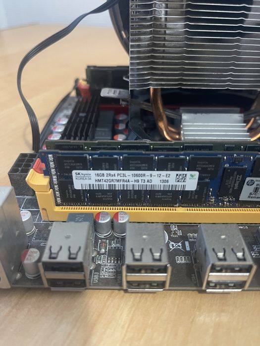 Ігровий комплект: материнська плата X79 + Intel Xeon E5-2650v2 + 64 ГБ DDR3