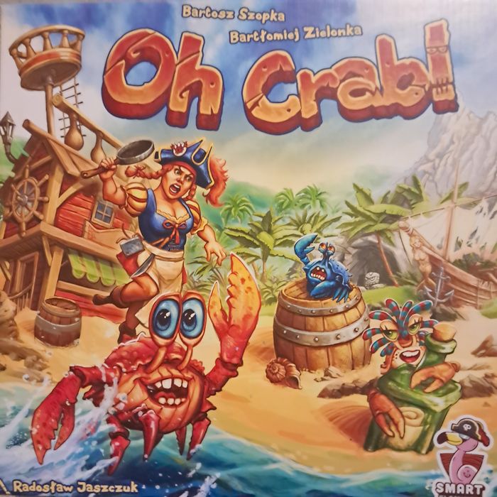 Oh Crab plus dodatek  gra planszowa