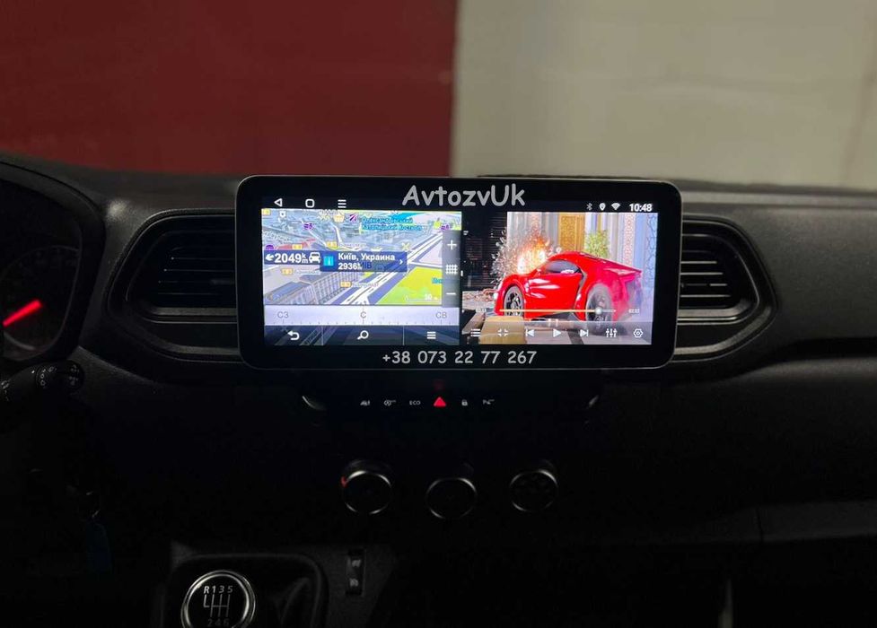 Магнитола Renault MASTER Opel MOVANO Мастер Nissan NV400 2 дин Android 16