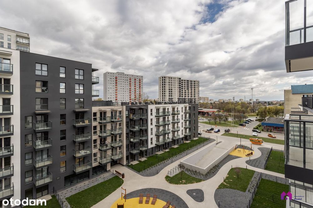Przepiękny CZEKOLADOWY apartament z PRZESZKLONYM balkonem