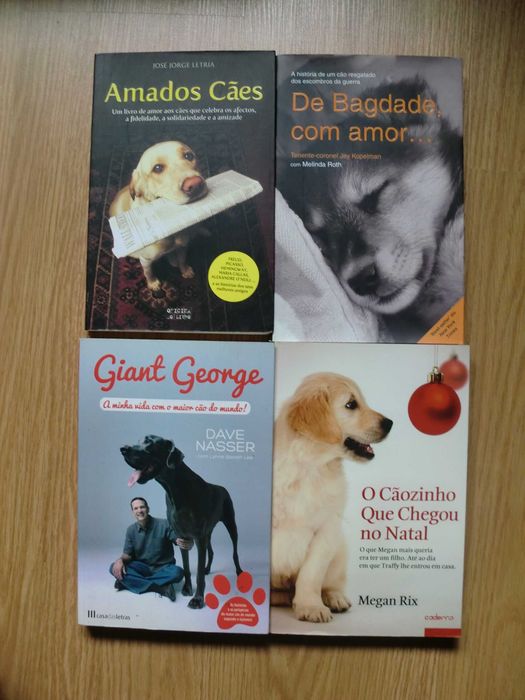 Livros sobre os nossos Amados Cães