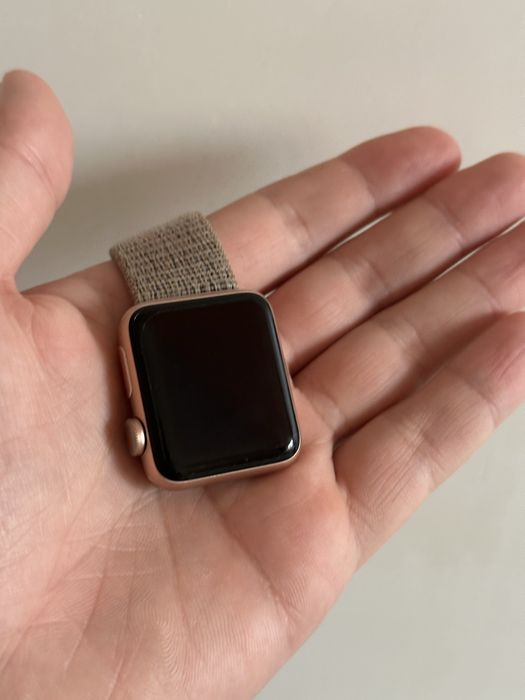 Apple watch 3 38 gold епл вотч золотые
