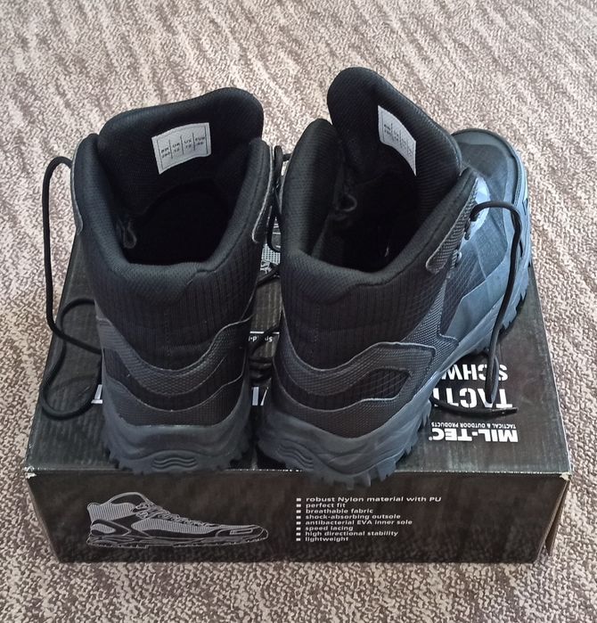 Черевики Mil-Tec Boots Lightweight Чорні (46р.)