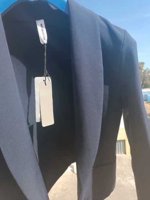 Fato azul marinho S/M - NOVO