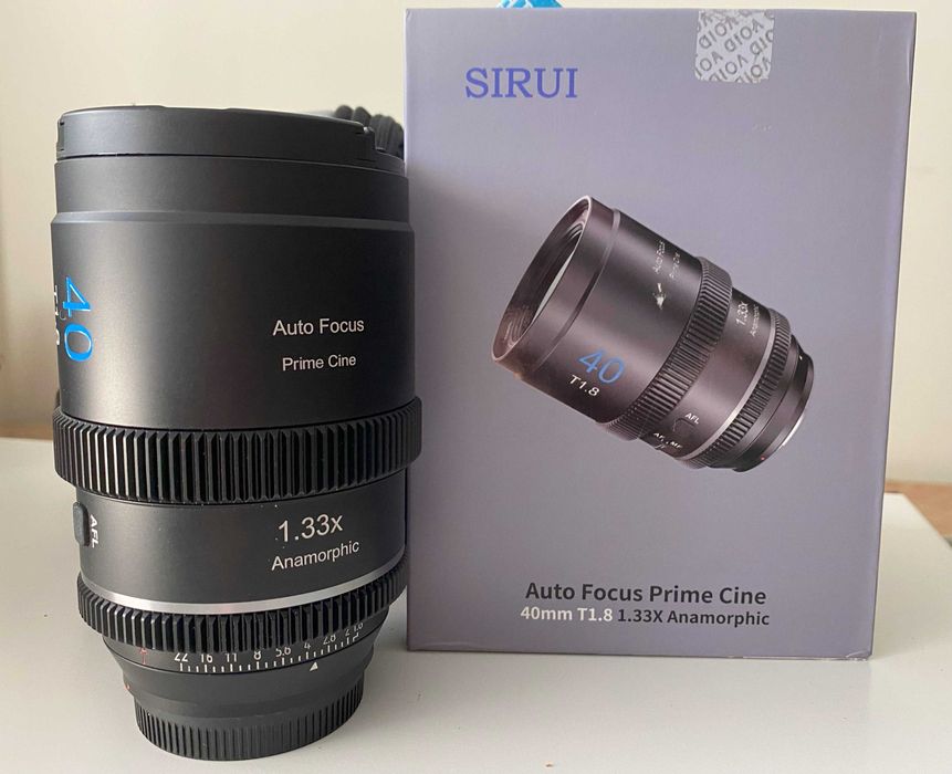 SIRUI Auto Focus 40mm T 1.8 1.33 Anamorphic