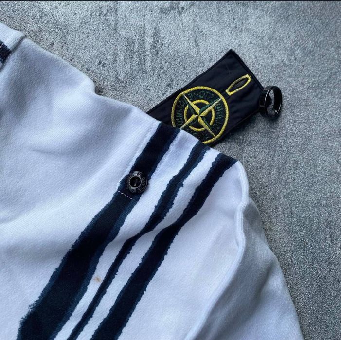 Худак Stone Island • Supreme/ Стонік/ Супрім/ Стон Айленд/ Біле Худі