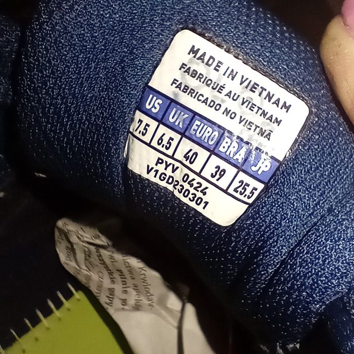 Halówki juniorskie niebieskie Mizuno