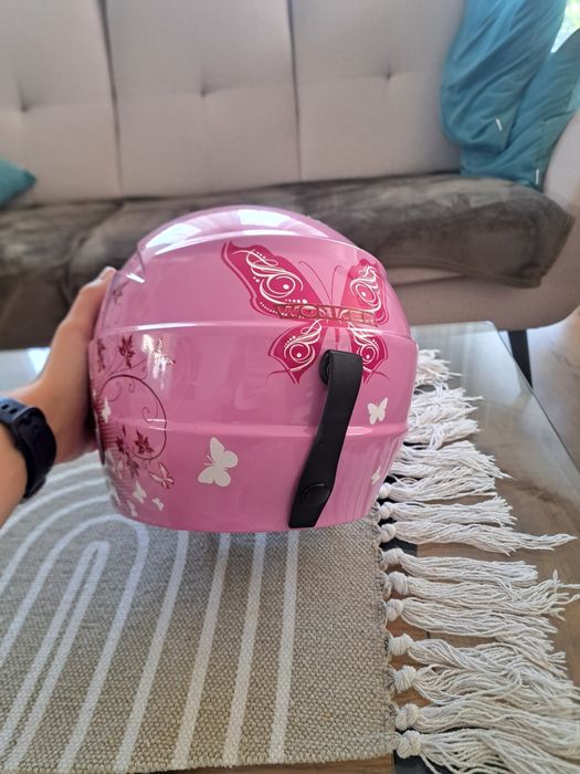 Kask narciarski dziecięcy różowy