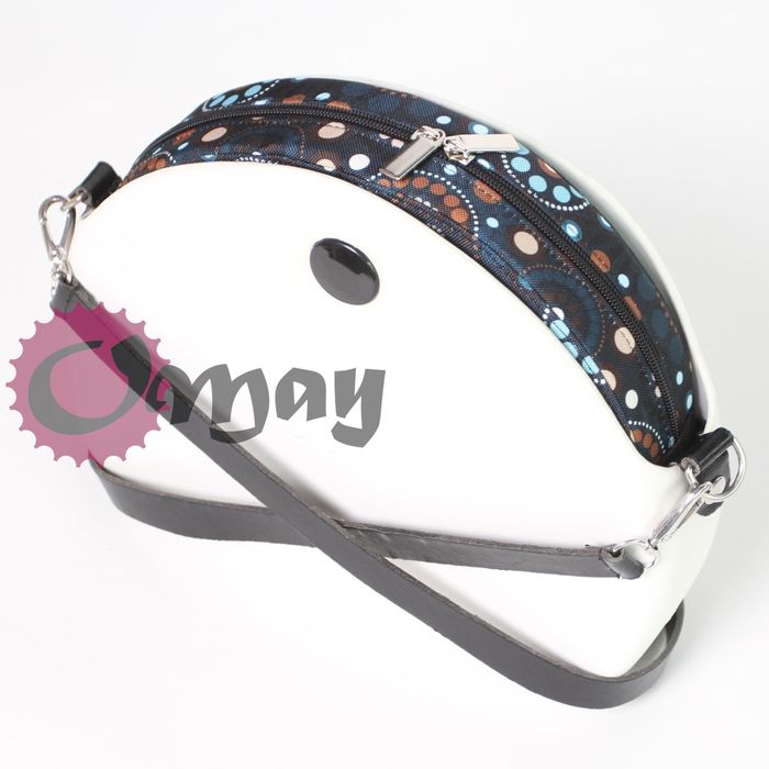 organizer do OBAG MOON LIGHT chocomay granat beż hummus wkład OMAY