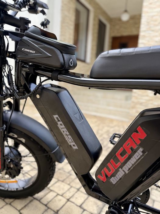 Електроскутер Corso VULCAN 1200Вт, фетбайк, електровелосипед
