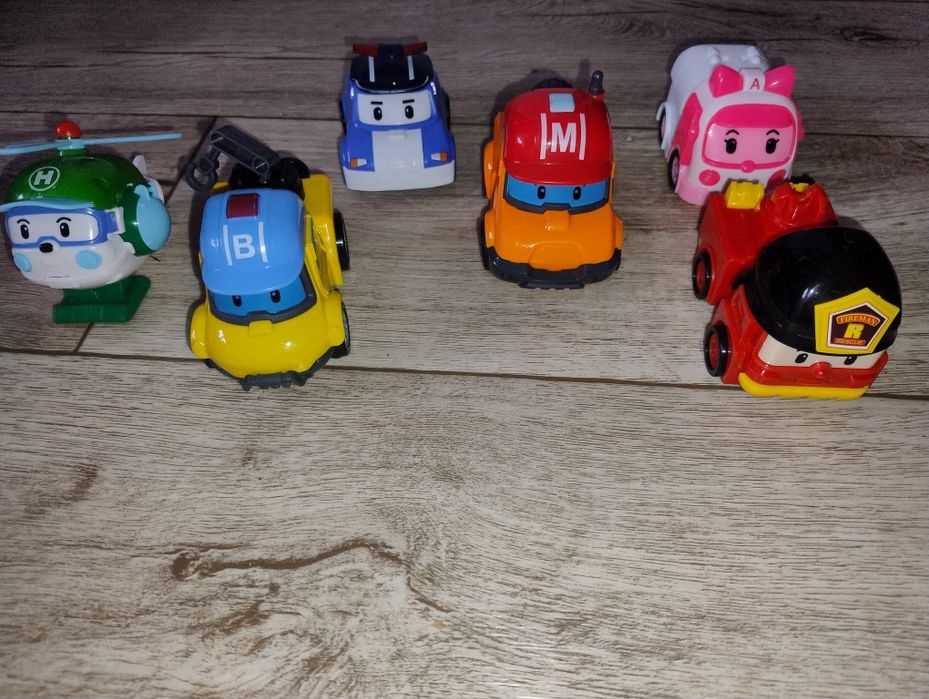 Набори Робокар полі 6 героїв