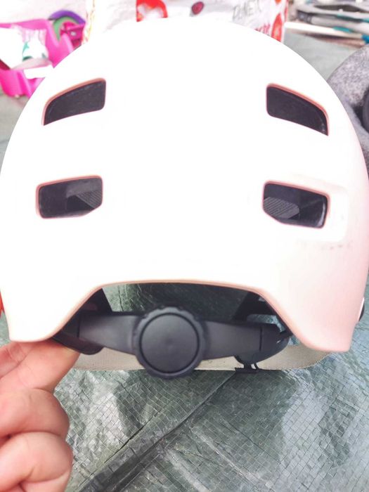 Capacete Oxelo Rosa Princesa - Proteção Total Infantil