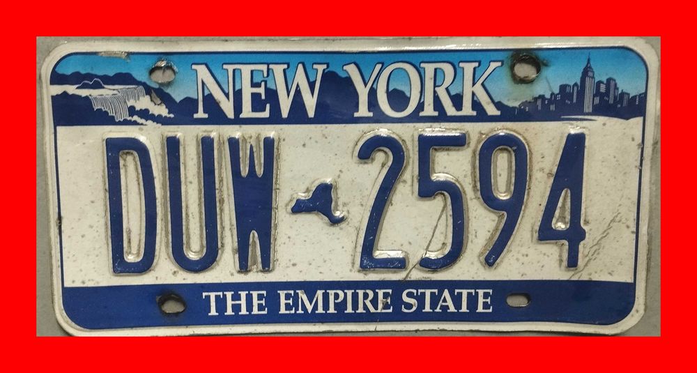 Tablica rejestracyjna NEW YORK NOWY JORK USA oryginalna!!