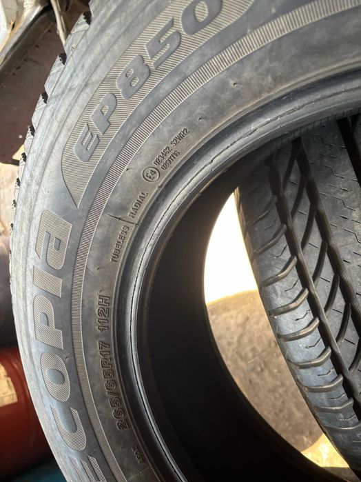 265-65-R17 BRIDGESTONE ECOPIA всесезонка  резина 4штуки GERMANY 2022