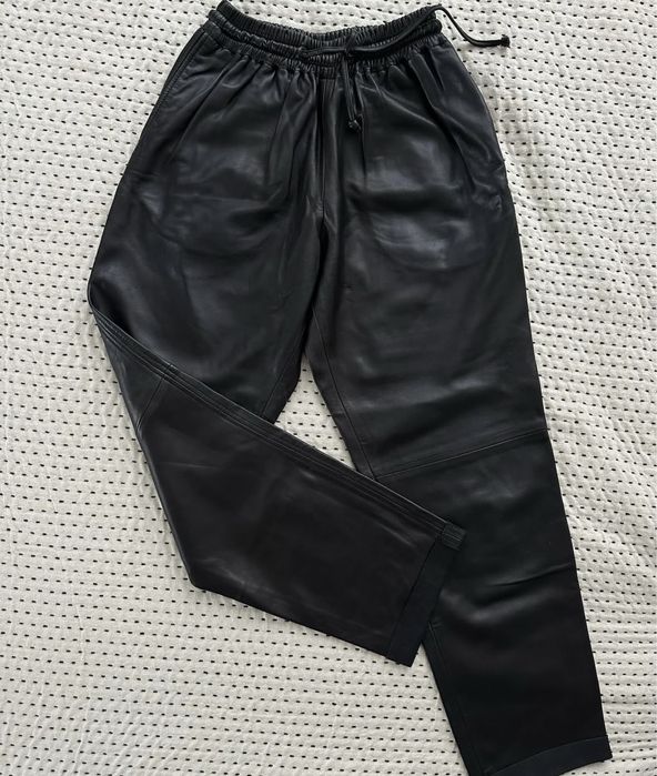 Брюки з натуральної шкіри JOSEPH