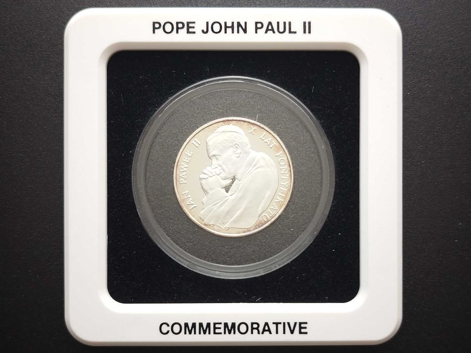1000 złotych rok 1988 JAN PAWEŁ II X LAT PONTYFIKATU