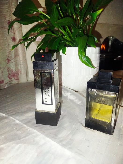Lote Perfumes Originais Homem – Carolina Herrera Chic + Burberry Sport (Raro)