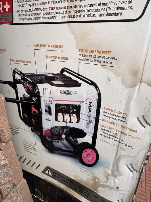 Продам генератор.  mekaferMF4800