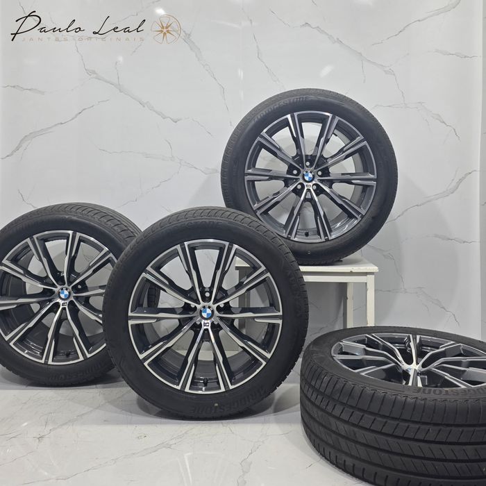 Jantes 20" originais BMW style 740M X5 G05 X6 G06 5x112 com pneus