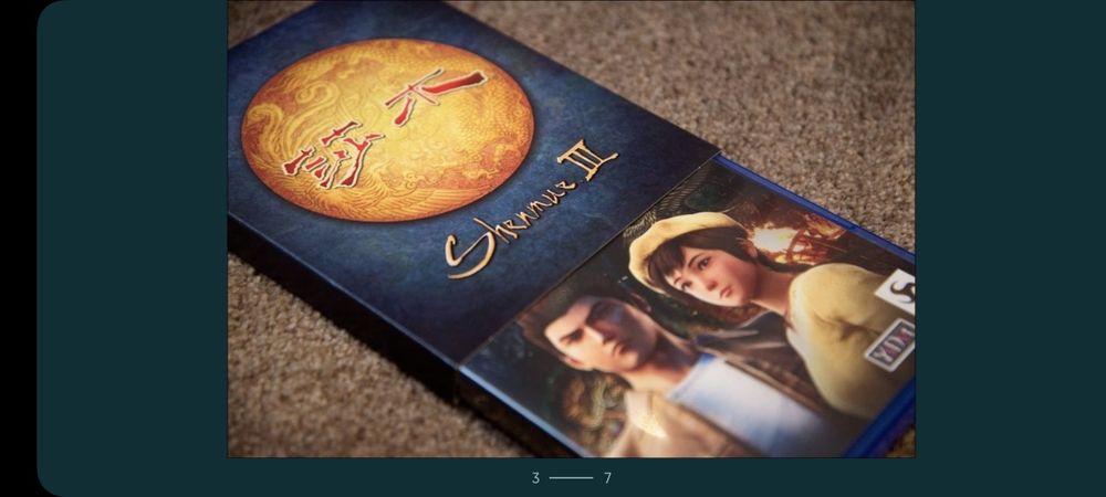 Coleção kickstarter shenmue 3 iii assinada yu suzuki com jogo ps4 ps 4
