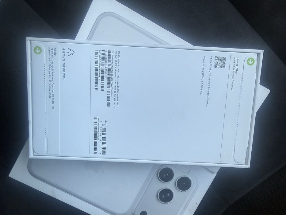iPhone 17 Pro Pro Max Silver New с сим картой