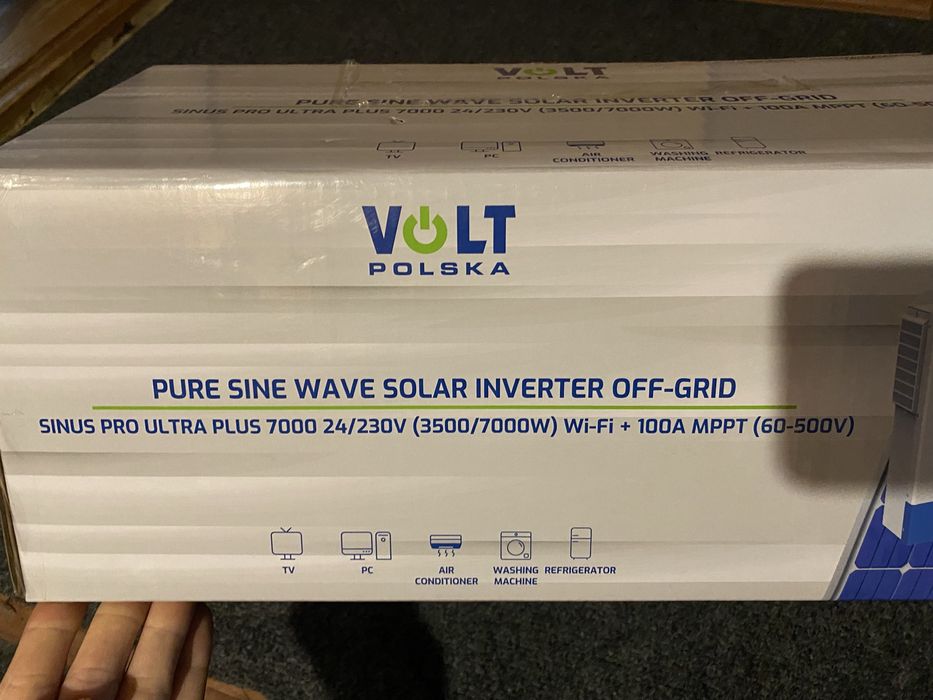 Інвертор  Volt Polska SINUS PRO ULTRA PLUS 7000 (24V) – 3.5 кВт