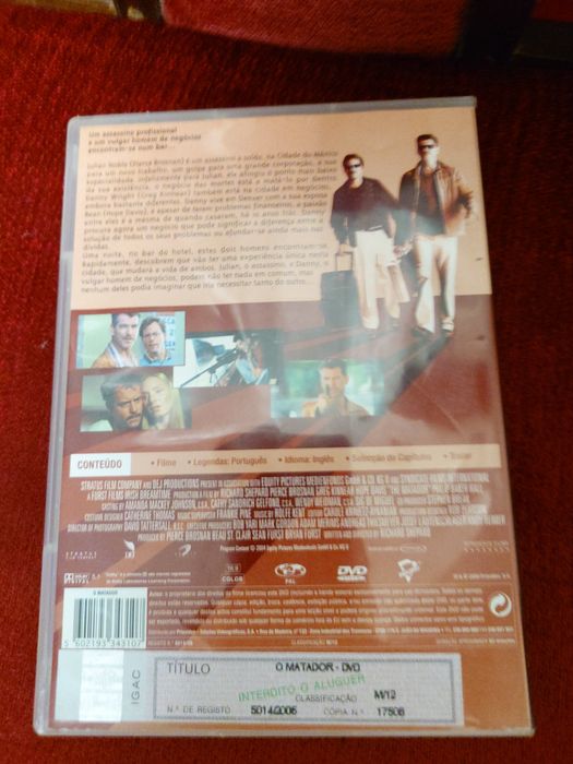 O matador dvd filme