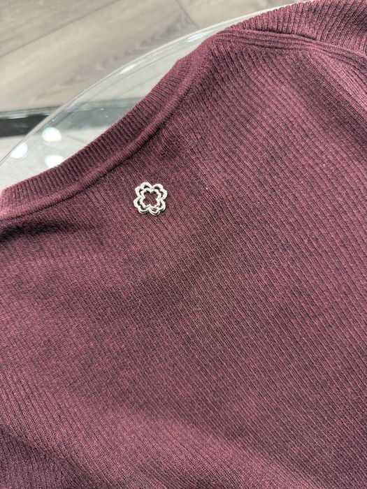 Кофта лонгслив Maje марсала бургунди бордовый