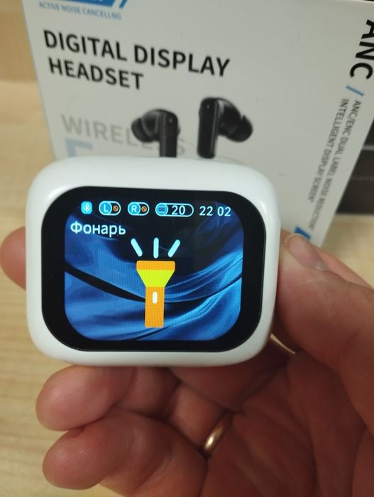 Bluetooth TWS навушники ANC LX-10 | Шумозаглушення, ENC, 7 годин робот