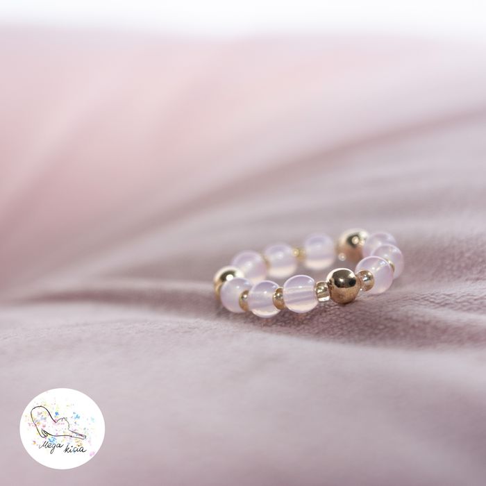 Pierścionek z koralików