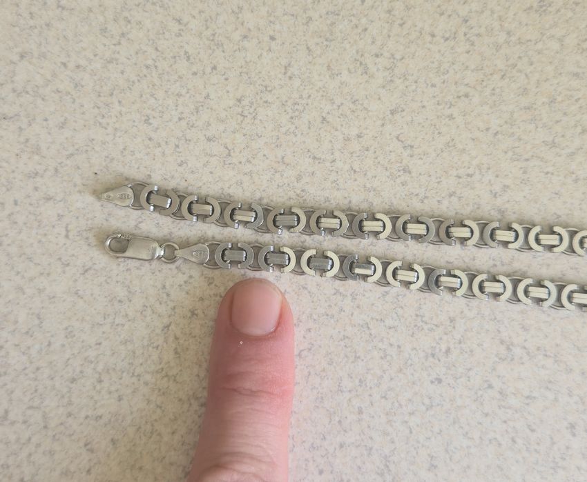 Łańcuszek srebrny 925 55 cm