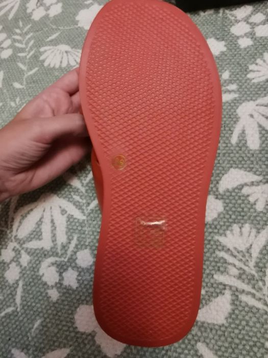 Chinelos laranja Lola Casademunt by Maite 36