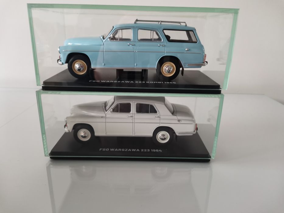 Kolekcja modeli z PRL skala 1/24 Hachette