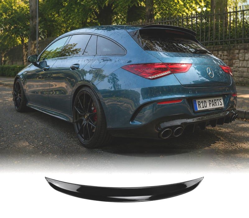 AILERON MERCEDES X118 19-23 PRETO BRILHANTE