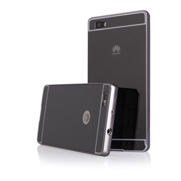 Etui Luxury Mirror Bumper Huawei P8 Lite Grey